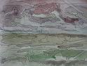 Medoc 6, 2008, Aquarell-Tusche, 40x30